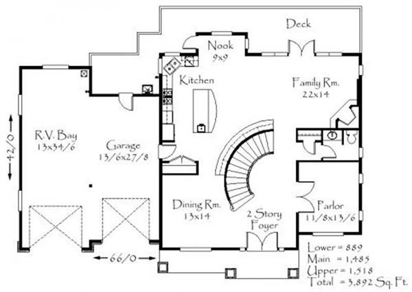 This image shows the living and dining areas.