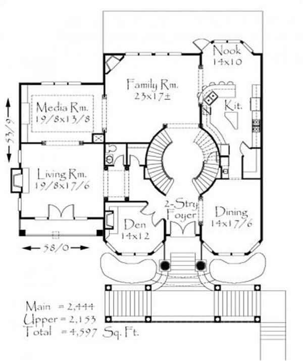 This image shows the living and dining areas.