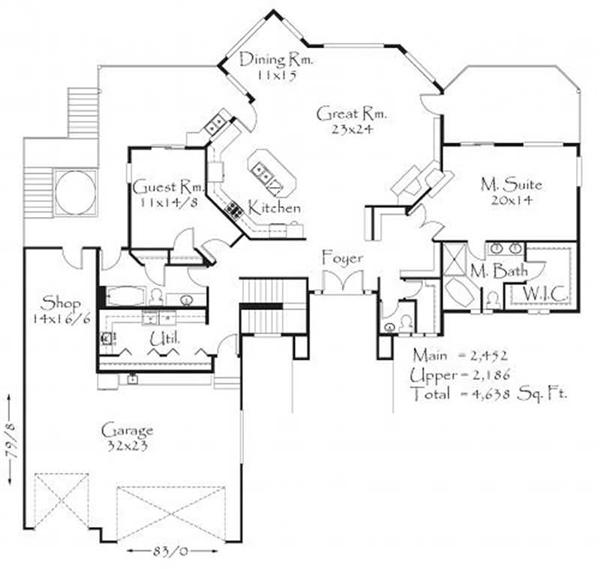 This image shows the living and dining areas.