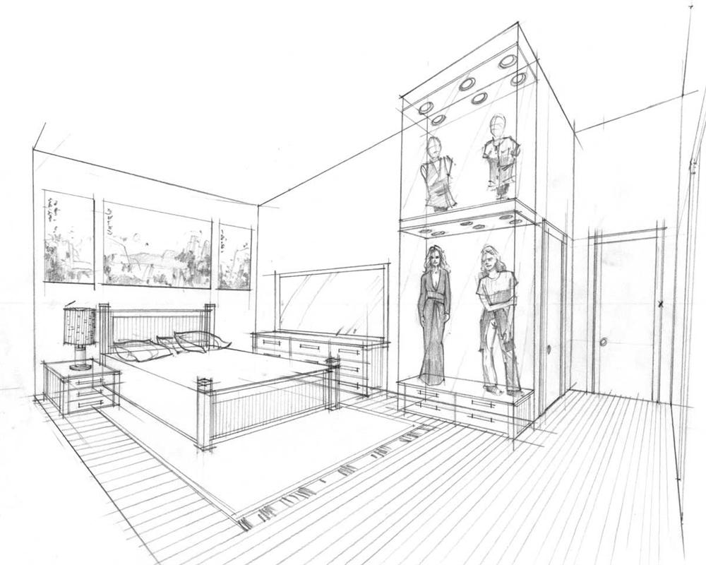 Home Plan Rendering