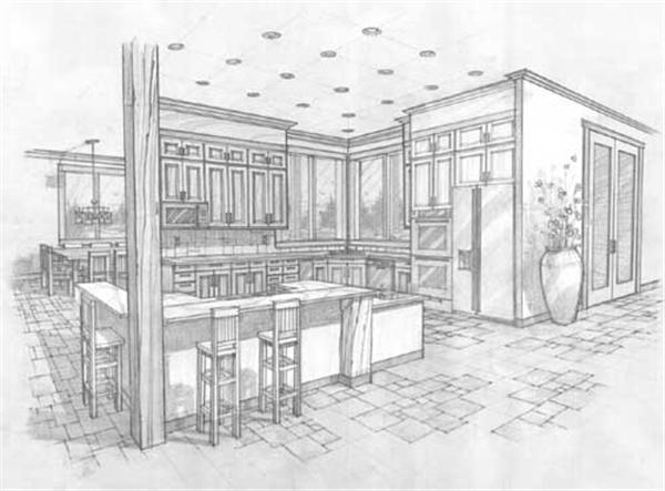Home Interior Drawing