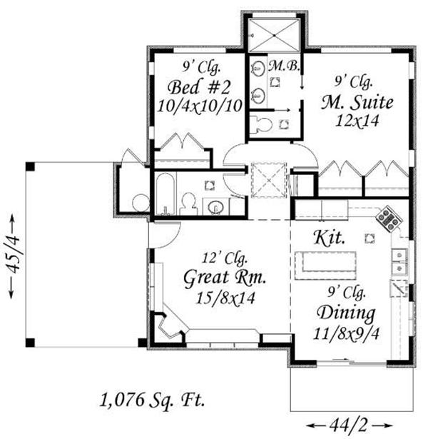 Floor Plan First Story
