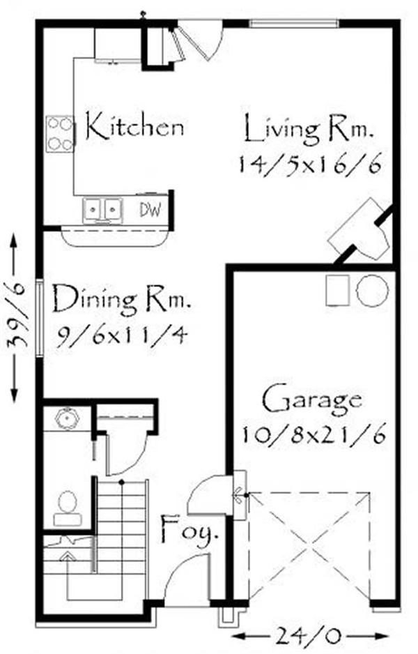 This image shows the living and dining areas.