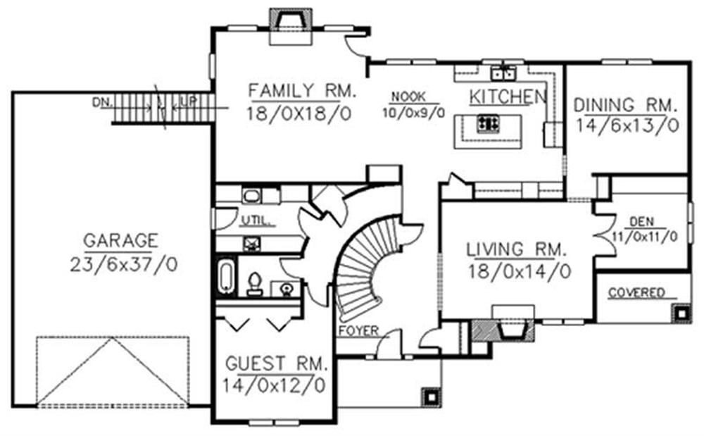 Main Elevation for ms4390