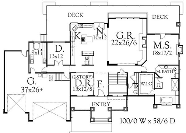 Main Elevation for ms5003