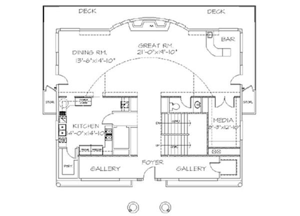 Main Elevation for ms4852