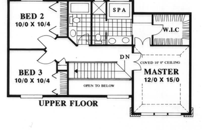 Upper Level Floor Plan