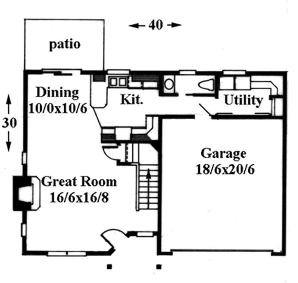 Main Elevation for ms1649