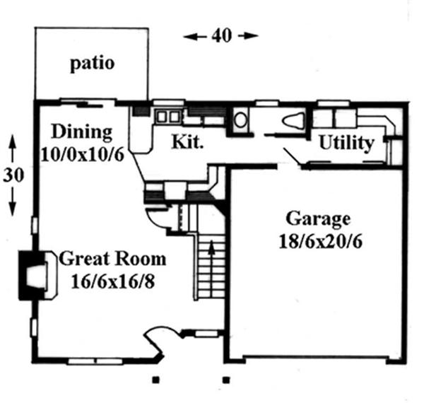 Main Elevation for ms1649