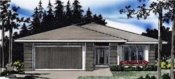 Main image for house plan # 2256