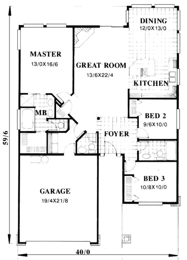 Main Elevation for ms1533