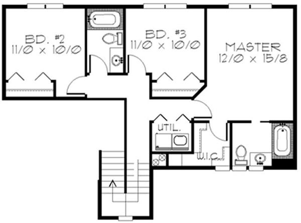 Upper Level Floor Plan