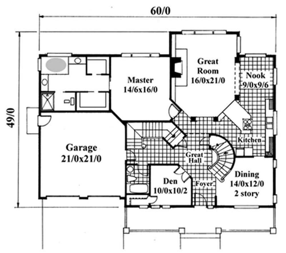 Main Elevation for ms2955