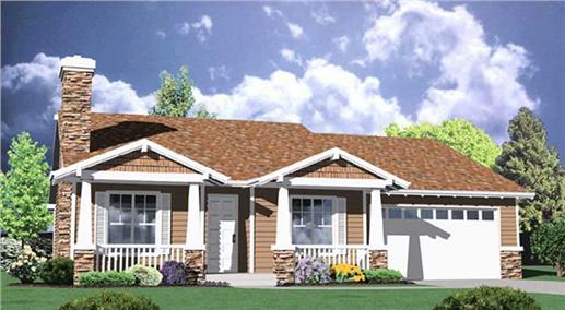 Main image for house plan # 2297