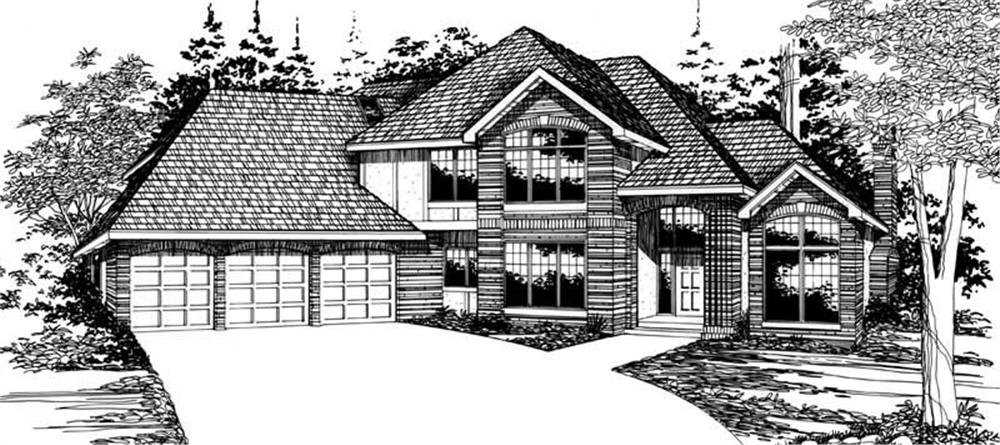 Main Elevation for ms3646