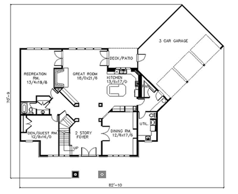 Main Elevation for ms3618
