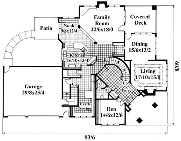 Main Elevation for ms4534