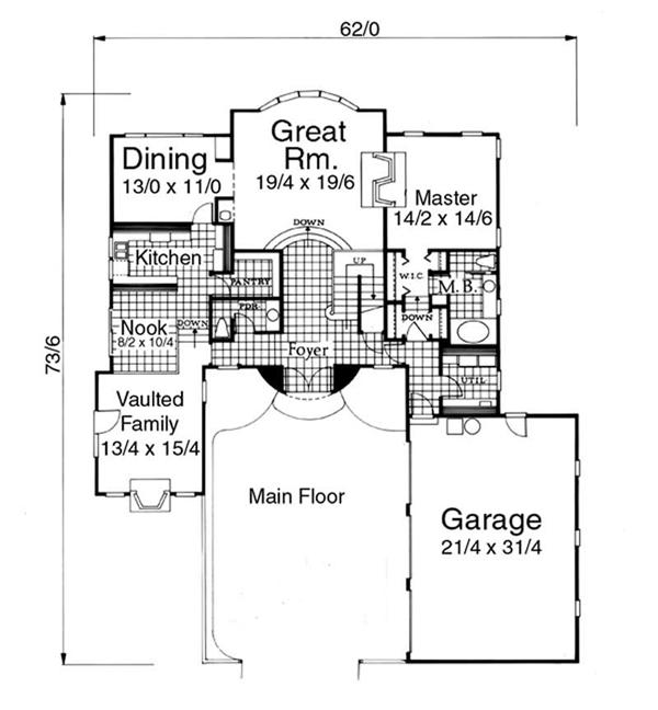 Main Elevation for ms2976