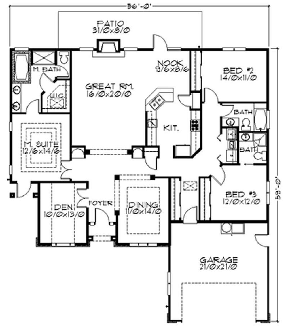 Main Elevation for ms2171