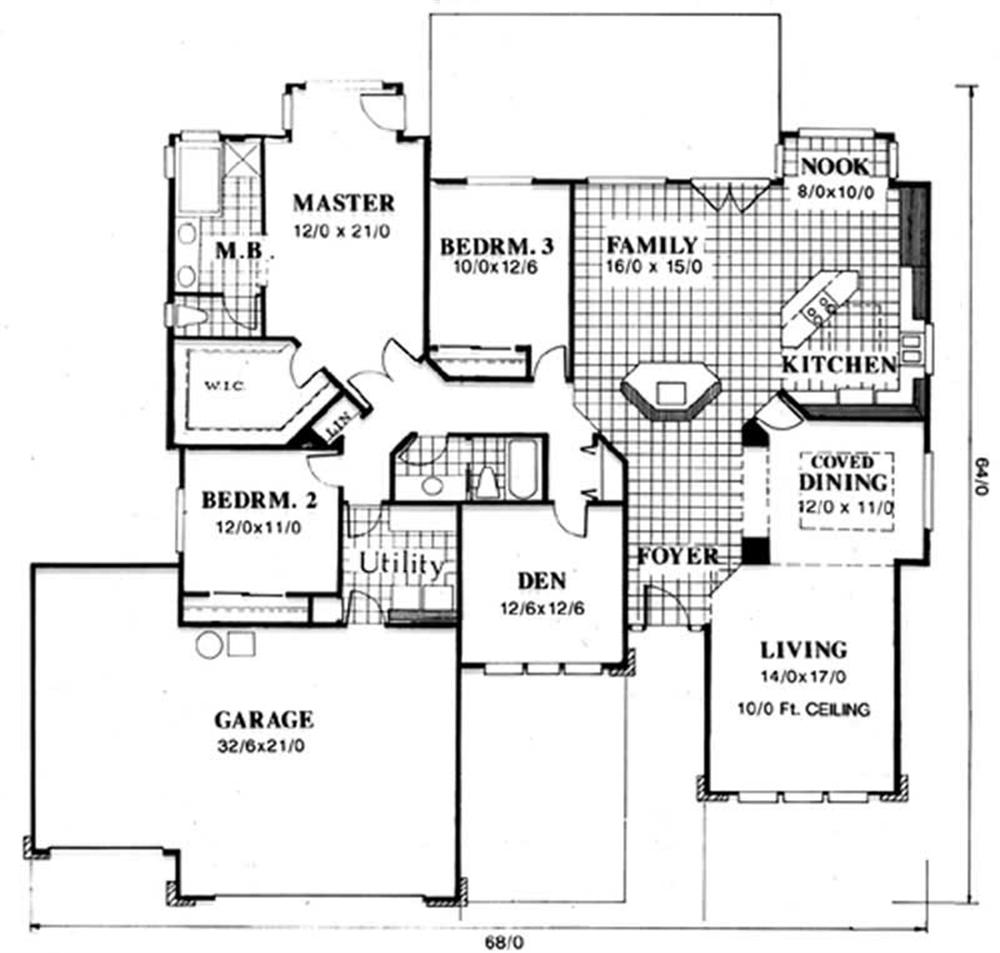Main Elevation for ms2198
