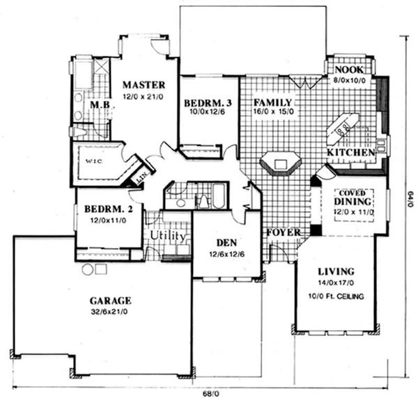 Main Elevation for ms2198