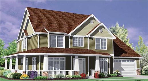 Main image for house plan # 2422