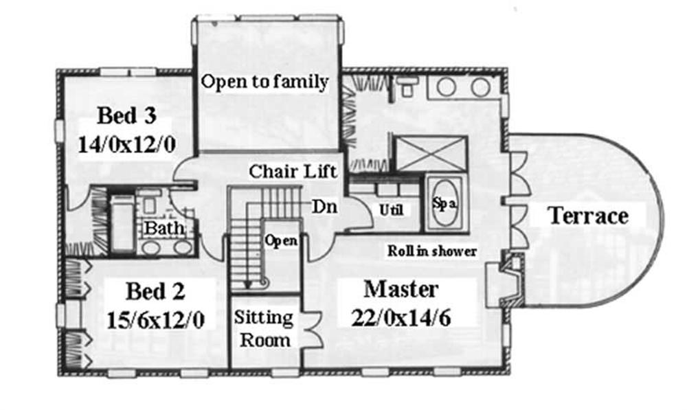 Main Elevation for ms3341