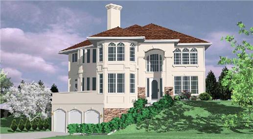 Main image for house plan # 2445