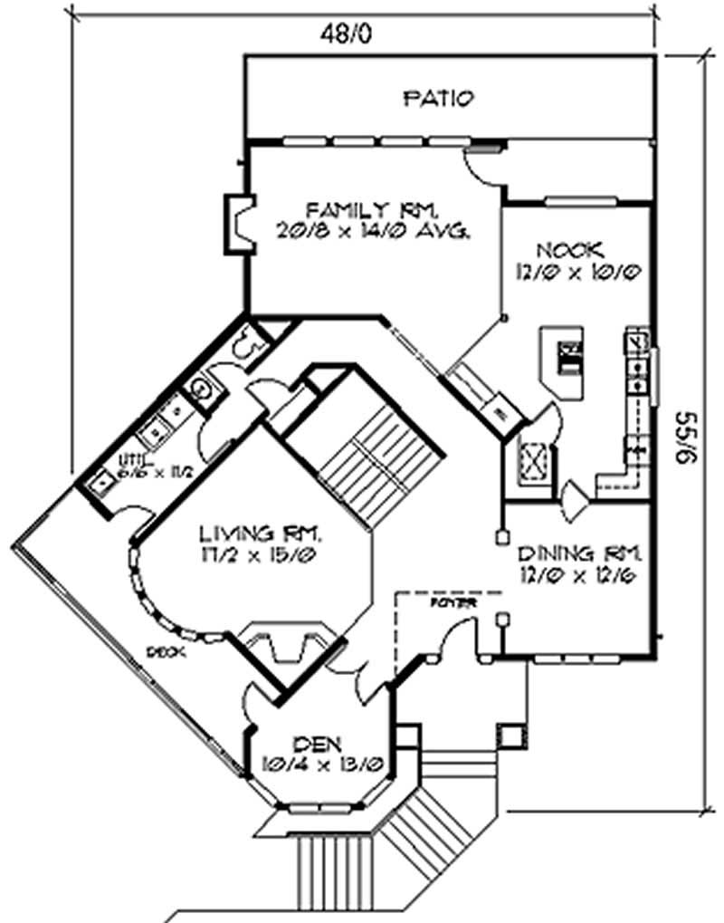 Main Elevation for ms3445