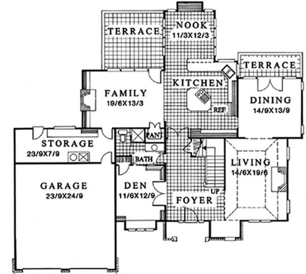Main Elevation for ms3340