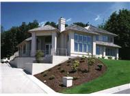 Prairie Home Plans 149-1452 color photo.