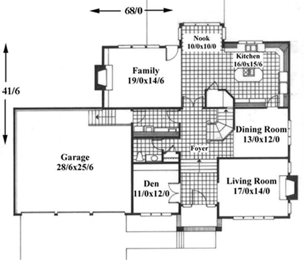 Main Elevation for ms3366