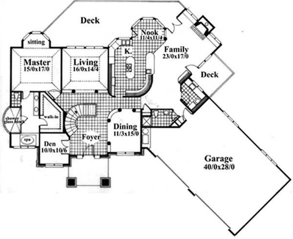 Main Elevation for ms3934