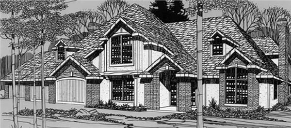 Main image for house plan # 2383