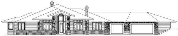 Main image for house plan # 2382