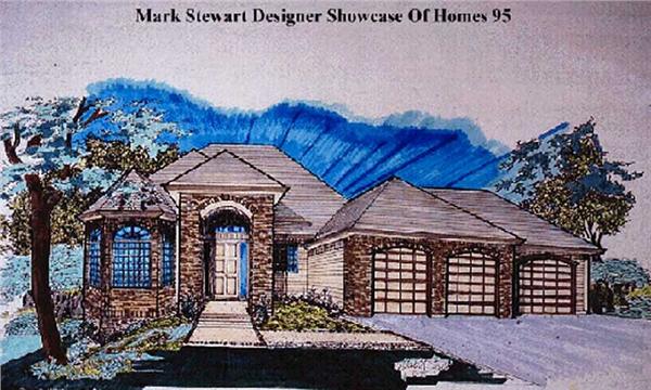 Main image for house plan # 2409