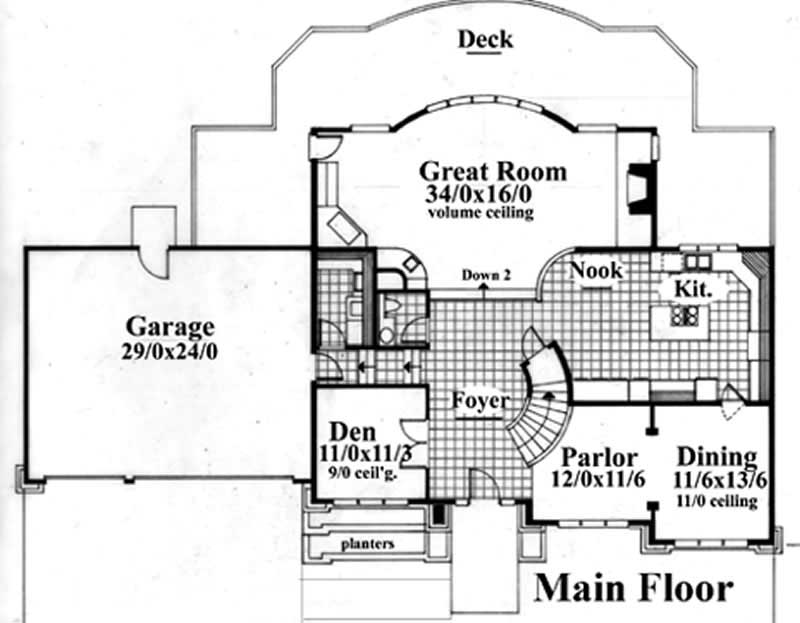 Main Elevation for ms3163