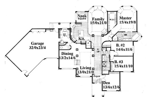 Main Elevation for ms3153