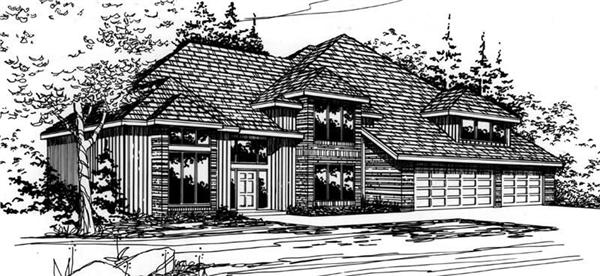 Main image for house plan # 2516