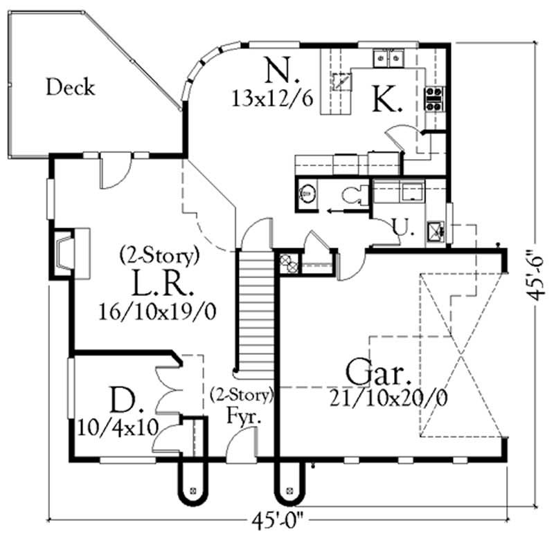 Main Elevation for ms2835
