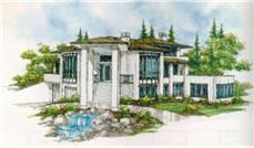 Main image for contemporary house plan # 2352