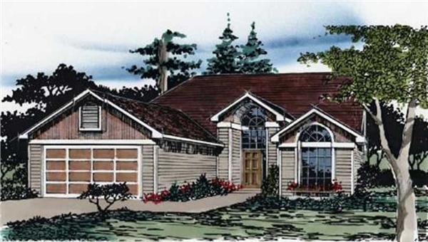 Main image for house plan # 2237
