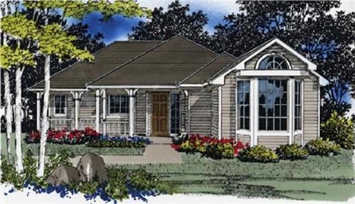 Main image for house plan # 2234