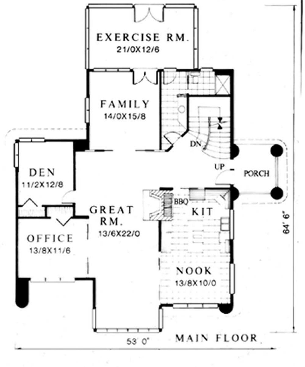 Main Elevation for ms4081
