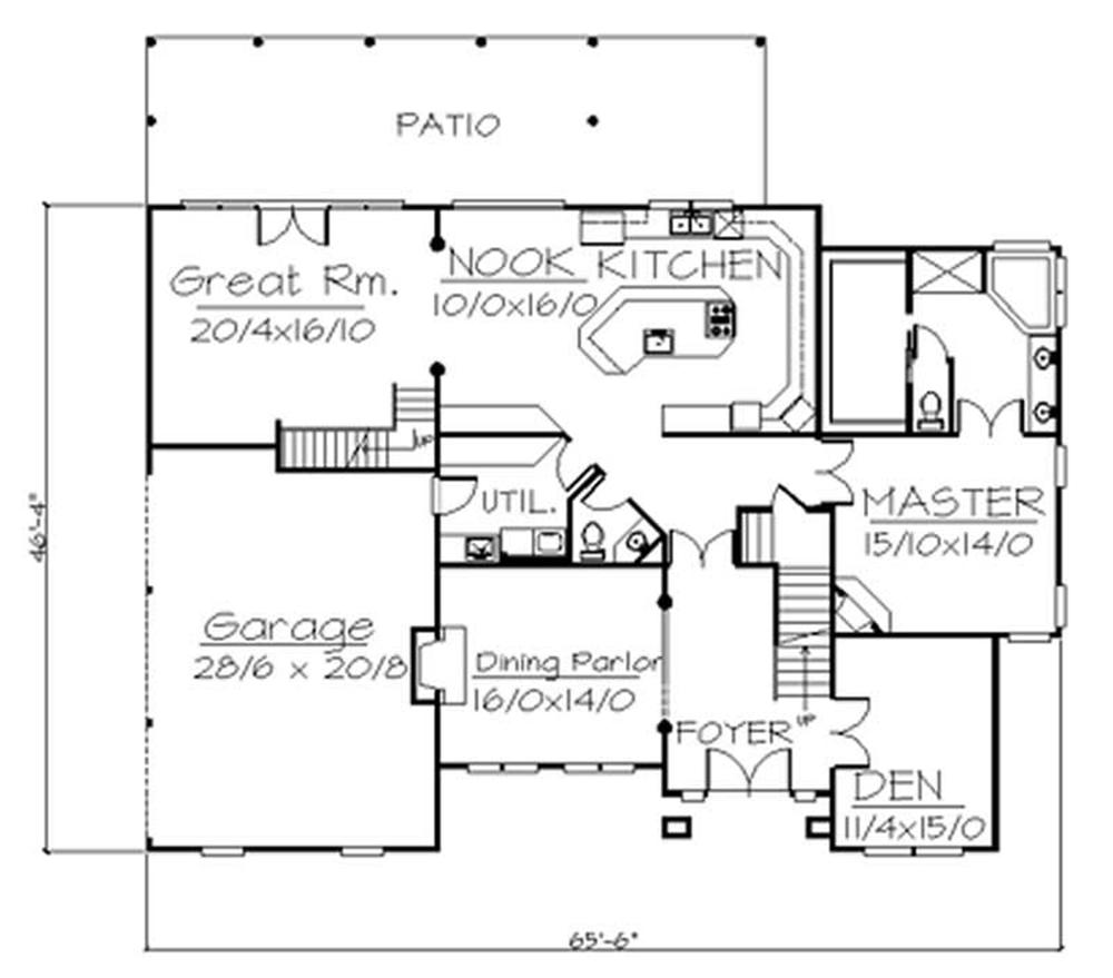 Main Elevation for ms3922