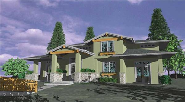 Main image for house plan # 2453