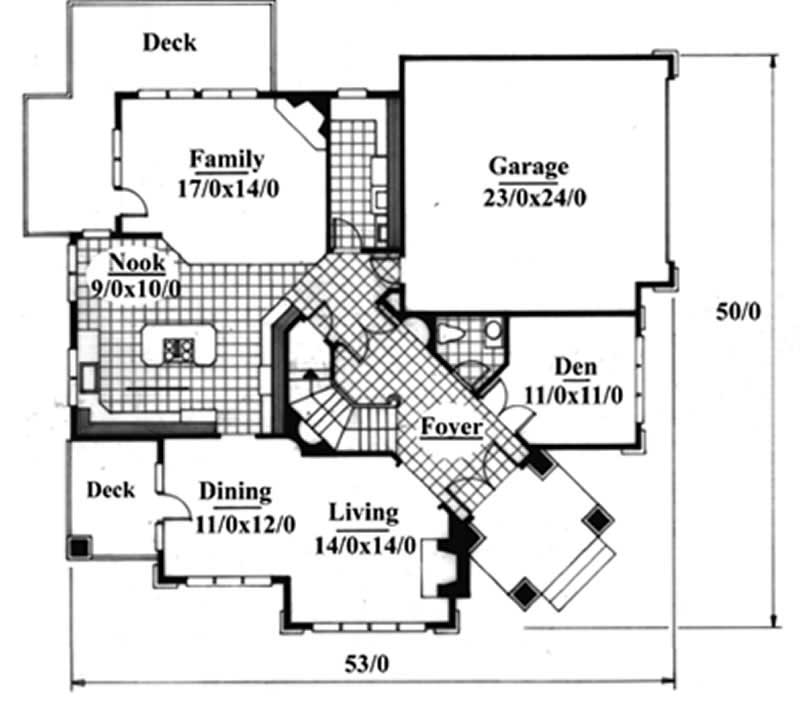 Main Elevation for ms2685