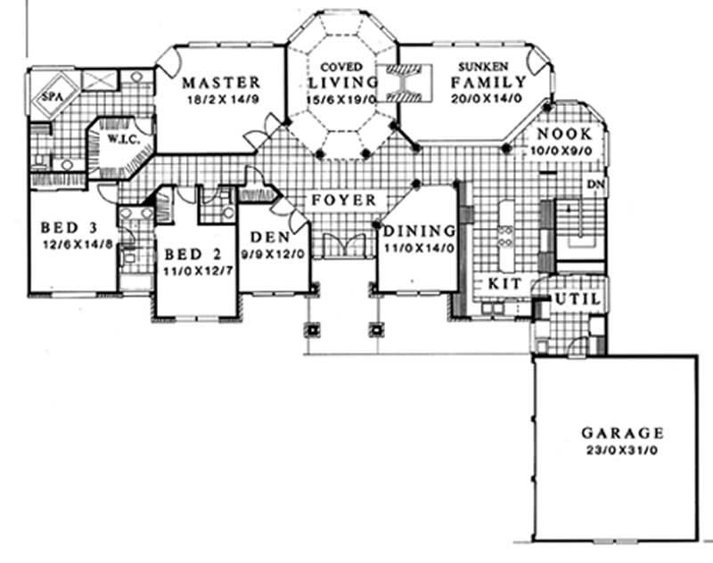 Main Floor Plan ms2860