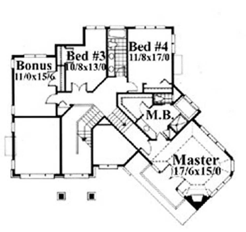 Upper Level Floor Plan