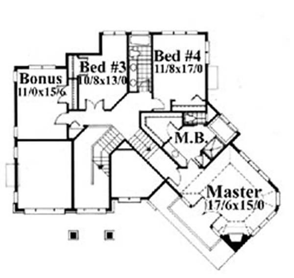 Upper Level Floor Plan